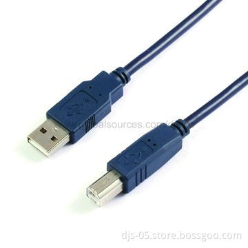USB Printer Cable, USB AM to BM Cable, High Performance, RoHS Compliant Materials